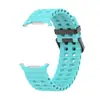 Adequado para Samsung Watch Ultra47Mm Pulseira Esportiva de Silicone 7 Ultra Pulseira de Silicone Porosa Respirável