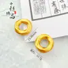 El Mismo Alto Retenido de Color Arena Dorada Antigua Hora de Jugar Mahjong Colgante con Hebilla de Seguridad Colgante con Hebilla de Seguridad Chapado en Oro Cobre de la Tienda de Oro