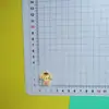 Hielo a través de resina clip para el pelo de pelo de animal cuerda para el pelo material hecho a mano DIY parche para funda de teléfono de pegamento de crema accesorio para bolsa de zapatos juguete