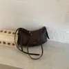 Bolso de Axila de Marca Extranjera de Gama Alta para Mujer 2026 Nueva Moda de Verano para Viajar al Trabajo Hombro Cruzado Gran Capacidad Bolso Dumpling