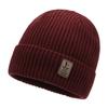 Nuevo gorro de punto de otoño e invierno para hombre, gorro de lana resistente al frío, gorro de lana de moda juvenil, gorro deportivo para exteriores para mujer