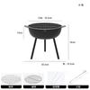 Estufa para cocinar té, juego de barbacoa portátil para picnic, estufa de barbacoa coreana, horno de carbón para exteriores, parrilla de barbacoa de fuego