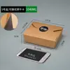 Cajas Desechables de Papel Kraft con Forma de Barco para Comercio Exterior Transfronterizo, Cajas de Empaque Abiertas para Pollo Frito, Bandejas para Snacks y Papas Fritas