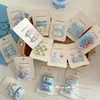 Pasador de Tela de Encaje Floral Estilo Coreano Niannian Dulce Cuadros Bordados Pinza para Flequillo Infantil