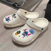 Accesorios para zapatos con agujeros, accesorios de bricolaje, dibujos animados, zapatos con agujeros, zapatos de flores, hebillas, zapatos de jardín, zapatos de goma suave de PVC, accesorios para zapatos.