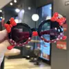 Óculos de Sol Infantis com Laço e Estampados para Meninas e Meninos, Óculos para Tirar Fotos, Proteção Solar, Color-Blocking, Óculos de Sol da Moda, Proteção UV