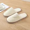 Pantuflas Desechables de Lujo Cinco Estrellas para Casas de Huéspedes, Hoteles, Hospitalidad en el Hogar, Viajes, Antideslizantes, Engrosadas, Uso Especial al por Mayor