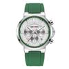 Reloj deportivo AOCASDIY, popular reloj casual para hombre, multifunción, cronómetro, esfera grande, resistente al agua, correa de silicona, reloj de cuarzo