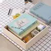 Caja de Madera Se Puede Personalizar DIY Madera Maciza Almacenamiento y Organización Caja de Almacenamiento para Escombros de Madera Caja de Exhibición Adornos Caja Pequeña Transparente