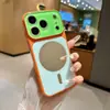 Bloqueio de Cor Dopamina Espelho Magnético Aplicável para Capa de Celular Apple 17promax iPhone18pro Cobertura Total 16/15