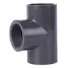 Conector T Rosqueado Interno de PVC Rongsheng, Tubo de PVC Padrão Nacional, Tubo para Fornecimento Químico e Drenagem, Conexões Plásticas com Rosca Interna