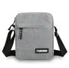 Bolso Pequeño Cruzado tipo Mensajero de Tela Oxford para Hombre, Bolso Ligero de Hombro con Múltiples Bolsillos con Cremallera y Correa Ajustable