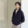Abrigo para Niños Estilo Primavera y Otoño 2026 Nuevo Sudadera con Capucha Cardigan para Niños de Edad Media y Mayores Ropa para Niños Otoño Moderna Fresca
