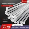 Fábrica atacado auto-bloqueio nylon gravata 3*150*4*200*5*250*8*300 plástico gravata