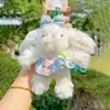 Qualidade Original Estilo Fragrante Saia Prellis Pendente de Pelúcia Coelho Pendurado na Orelha Pingente de Bolsa Fofo Nicho Chaveiro