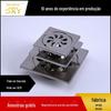 Fabricante de dreno de piso de aço inoxidável dn50 Wenchang marca cozinha varanda banheiro projeto fino dreno de piso de aço inoxidável