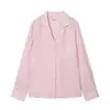Conjunto de ropa exterior transfronteriza europea y americana para mujer, superventas de AliExpress, elegante conjunto de camisa holgada con cuello de solapa y pantalones de pierna ancha
