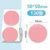 Papel de Impresión Autoadhesivo a Prueba de Tres Elementos Adecuado para Hanprint T260/Jingchen B3S Papel de Etiqueta Térmica Impermeable para Ropa de Supermercado