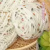 Bufanda de Hilo de Frijol Arcoíris Multicolor, Hilo para Tejer, Mismo Estilo que las Celebridades de Internet, Tejida a Mano, Mohair, Islandia, Unisex, Estilo Pareja
