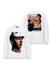 Camiseta de manga larga con lavado pesado estilo retro americano de alta costura Stewell Muye para hombre, corte holgado con hombros caídos, para exportación