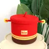 Cubo de la Fortuna para Sala de Estar, Cuenco del Tesoro, Cesta de Almacenamiento de Ropa para Dormitorio Tejida con Cuerda de Algodón, Cesta Redonda para Almacenamiento de Juguetes, Almacenamiento Decorativo