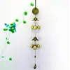 Campanillas de viento de aleación estilo chino retro, colgante de campana de aleación de cobre, adornos de manualidades para decoración del hogar, regalos de cumpleaños