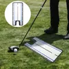 Espejo de Entrenamiento de Putting de Golf al por Mayor para Apuntado y Corrección Precisos, Espejo de Putting para Corregir la Postura del Swing, Herramienta Auxiliar