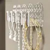 Estante de ganchos adhesivos multi-gancho, no requiere taladrar, para puertas de cocina, baño y armario, estante de almacenamiento con gran capacidad de carga