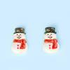 Calcetines de Navidad de resina muñeco de nieve Papá Noel accesorios horquilla goma elástica accesorios funda para teléfono móvil diy al por mayor