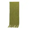 Bufanda de Color Sólido, Imprescindible para Otoño e Invierno, Hecha de Mohair para Calidez y Grosor, con un Acabado de Lujo, Se Puede Usar como Chal o Calentador de Cuello, Personalizable y a la Moda