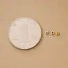 Plata pura s925 2mm cubos cuadrados de plata cubos sueltos geométricos cuadrados accesorios para pulsera de perlas DIY collar