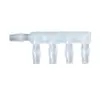 4.8MM Lado Cinco Vias Junta Pagoda Plástico Distribuidor de Água Acessórios para Aquário Mangueira Torneira Conexão de Mangueira Fábrica