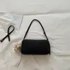 Bolso Cilíndrico Fresco de Gran Capacidad Nuevo Verano 2026, Bolso de Hombro de Alto Valor y Único, Bolso Cruzado Elegante de Color Sólido