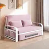 [Promoção Quente Especial] Sofá-cama de Uso Duplo Dobrável para Sala de Estar Modelo Telescópico Multifuncional Celebridade da Internet Removível e Lavável