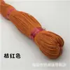 Corda de Algodão Encerada Redonda Colorida com Núcleo de 1mm Fio de Cera Artesanal DIY Pulseira Pulseira Colar Fio de Cera Trançado Corda para Etiqueta de Roupa