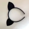 Comercio Exterior Niños Lentejuelas Brillo No Tejido Orejas Grandes de Gato Diadema Diadema Accesorios para el Cabello