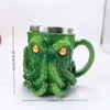 Taza de Pirata Inspirada en Cthulhu para Bebidas Nuevas Transfronterizas, Taza de Cerveza Vikinga Pirata Medieval