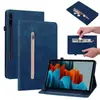 Comercio exterior para Samsung Galaxy Tab S9 11 pulgadas 2023 funda de cuero para tableta con cremallera y tacto de piel