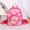Nova Chegada Bolsa Infantil de Paetês Mochila Princesa Mickey Desenho Animado Fofa Bolsa Grit Feminina Fashion Casual Estilosa