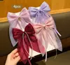 Horquilla de pinza de gasa coreana de alta gama para el cabello de primavera 2025, no daña el cabello, horquilla súper de hada, accesorios para el cabello de niña