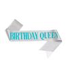 Cinta de etiqueta de cinturón de lazo de polvo de cebolla transfronteriza para manchas reina de cumpleaños niña cinturón de hombro decoración de fiesta de cumpleaños