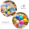 Lindo Set de Ligas para el Cabello para Niños de Dibujos Animados Alta Elasticidad Bebé Cuerda para Amarrar Color Caramelo Amor Estrellas No Daña Accesorios para el Cabello
