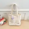 Bolso de Tote Casual Bolso de Mano Ligero Bolso Cruzado Color Sólido Mochila para Estudiantes Bolso de Hombro Único Lindo Bolso Escolar Moderno Versátil