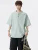 Camisa Polo de Verano para Hombre Enbu 7A Antibacteriana Talla Grande Estilo Coreano Suelta Camiseta de Manga Corta para Joven