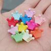 Pinza para el cabello con forma de corazón para niños, Lindo pasador de estrella de cinco puntas para niñas, Accesorio de margarita Flor para el cabello Mini Pinza Pequeña