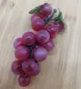 Atacado do Fabricante Uvas Simuladas Cachos de Uva Falsos Cachos de Uva Grandes Frutas Plásticas Simuladas Cachos de Uva Adereços para Fotografia