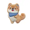 Colgante de Felpa Original Nuevo de Dibujos Animados Perro Chai Súper Lindo Muñeco Cachorro Mascota Broche Accesorios Colgantes para Bolsas