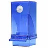 Comedouro Automático para Gaiola, Dispensador de Comida de Grande Capacidade Sem Sujeira com Poleiro, Plástico Durável de Grau Alimentício à Prova de Respingos Alimentador para Papagaios, Recipiente de Alimentação Automática para Papagaios Pequenos Agapornis Periquitos Calopsitas Criação de Pássaros em Casa Uso Diário Viagem Curta