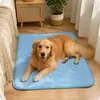 Esterilla Refrigerante de Seda de Hielo para Mascotas Transfronteriza de Verano, Esterilla para Sofá de Gato, Esterilla de Piso, Esterilla de Hielo para Perros, Esterilla para Mascotas de Primavera y Verano