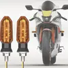 Luz intermitente LED de 3 para motocicleta mini, dedicada transfronteriza para Honda Suzuki Kawasaki Yamaha